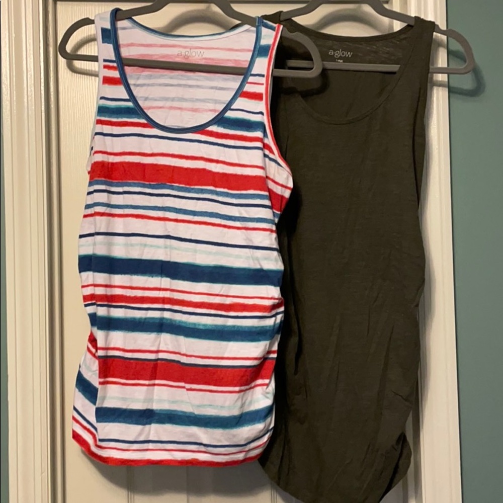Pair of maternity tanks!
